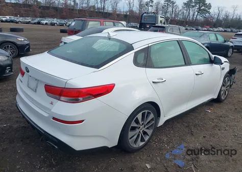2019 Kia Optima S z USA, uszkodzony, nr VIN 5XXGT4L37KG293867